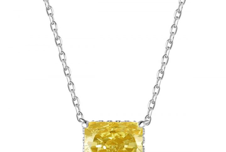 Yellow Pendant Necklace