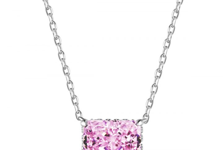 Pink Pendant Necklace