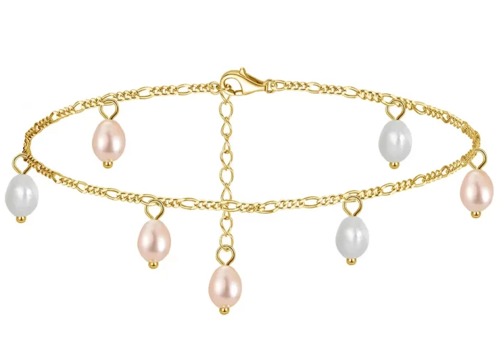 gold vermeil anklet