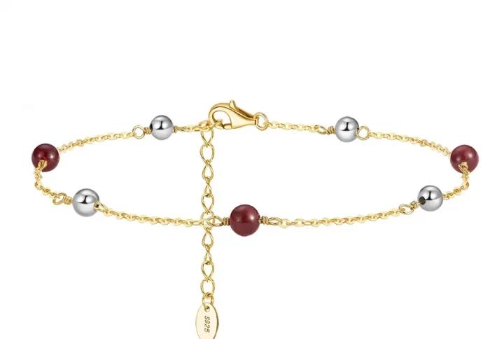 gold vermeil anklet