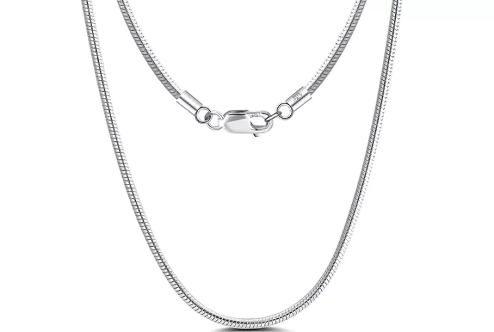 Round Snake Chain Necklace