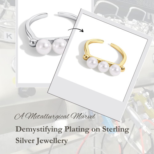Unveiling the Sparkle: Your Guide to Gold, Rose Gold, and Rhodium Plating on Sterling Silver Jewellery