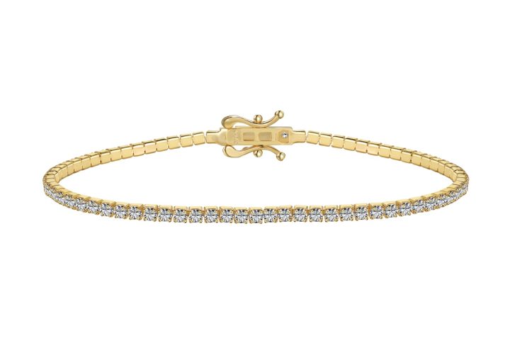 Gold Tennis Bracelet