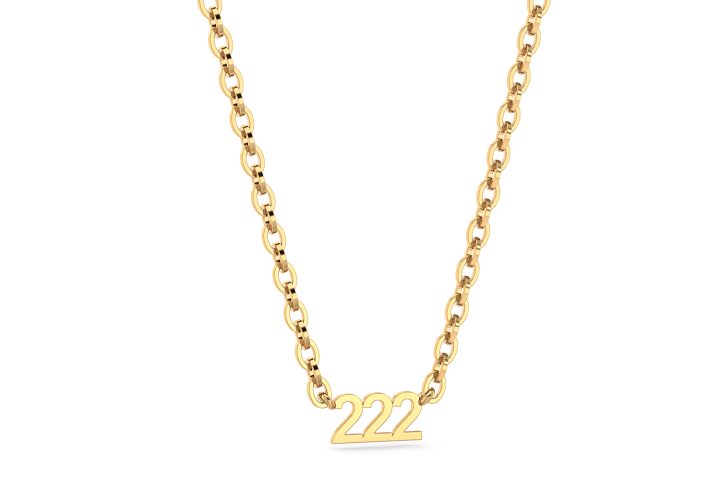 angel necklace 222