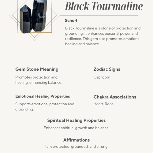 Black Tourmaline: The Ultimate Stone of Protection